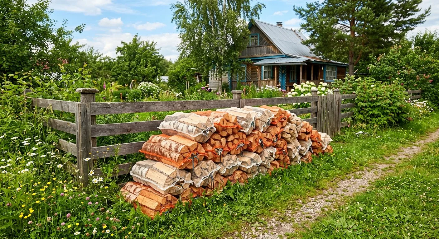 Дрова для дачи в Троицком